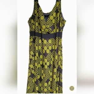 Stylish Geometric And Dot IGIGI Dress